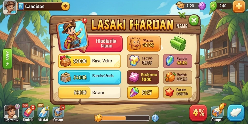 Tampilan antarmuka yang menarik dan user-friendly.