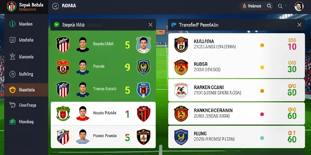 Tampilan menu utama yang menarik.
