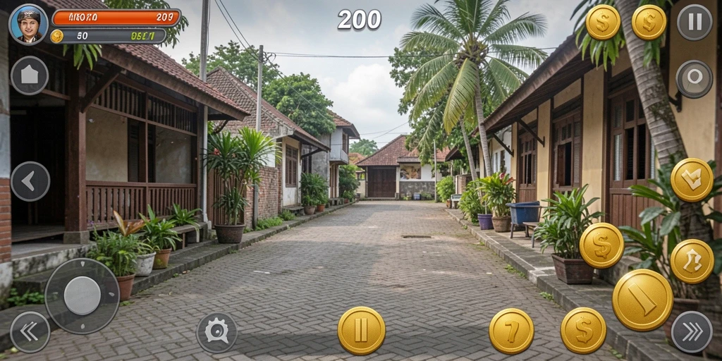 Tampilan antarmuka yang user-friendly.