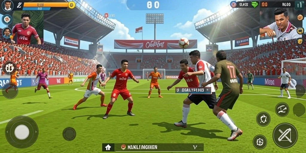 Tampilan awal aplikasi RI889 yang menarik dan mudah dinavigasi.