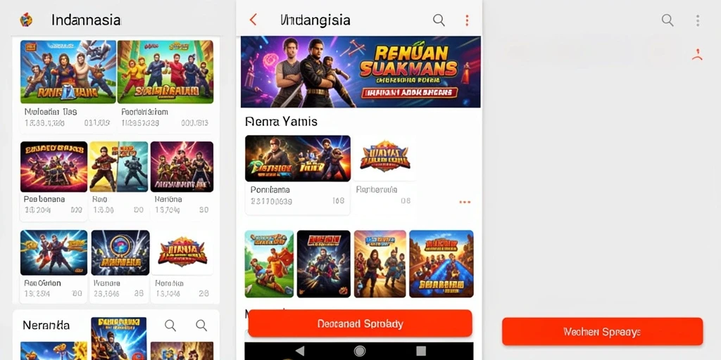 Tangkapan layar dengan antarmuka utama TURU99.