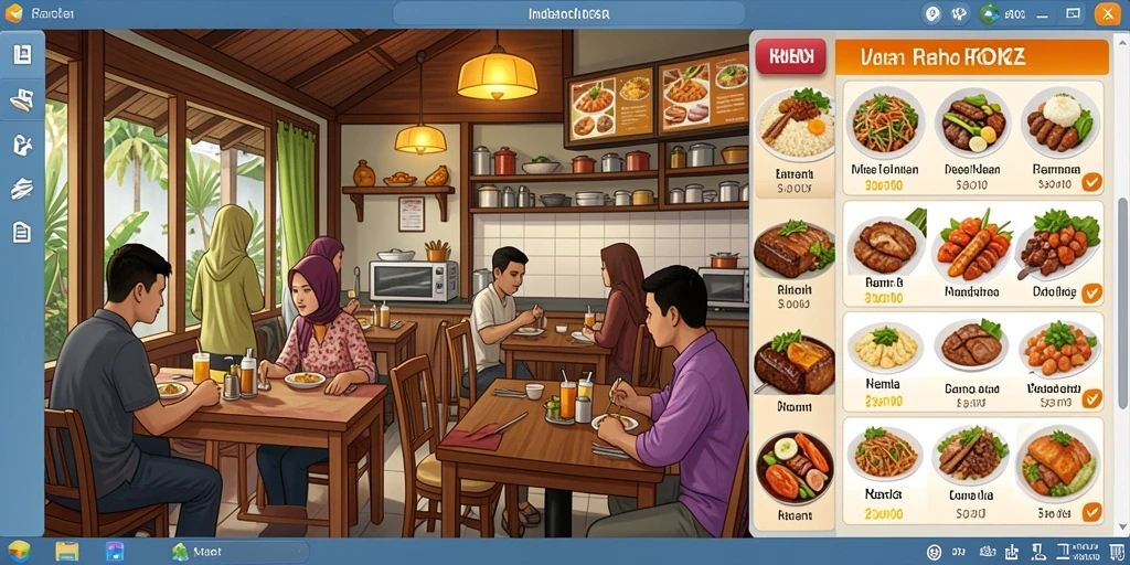 Tampilan antarmuka yang menarik dan ramah pengguna.